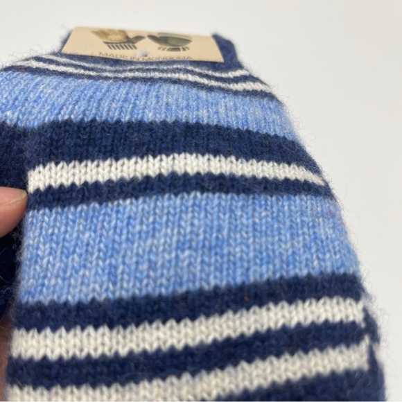 Kids mitten, sheep wool mitten with cute pattern, cozy winter mitten, kids gift - Picture 3 of 7